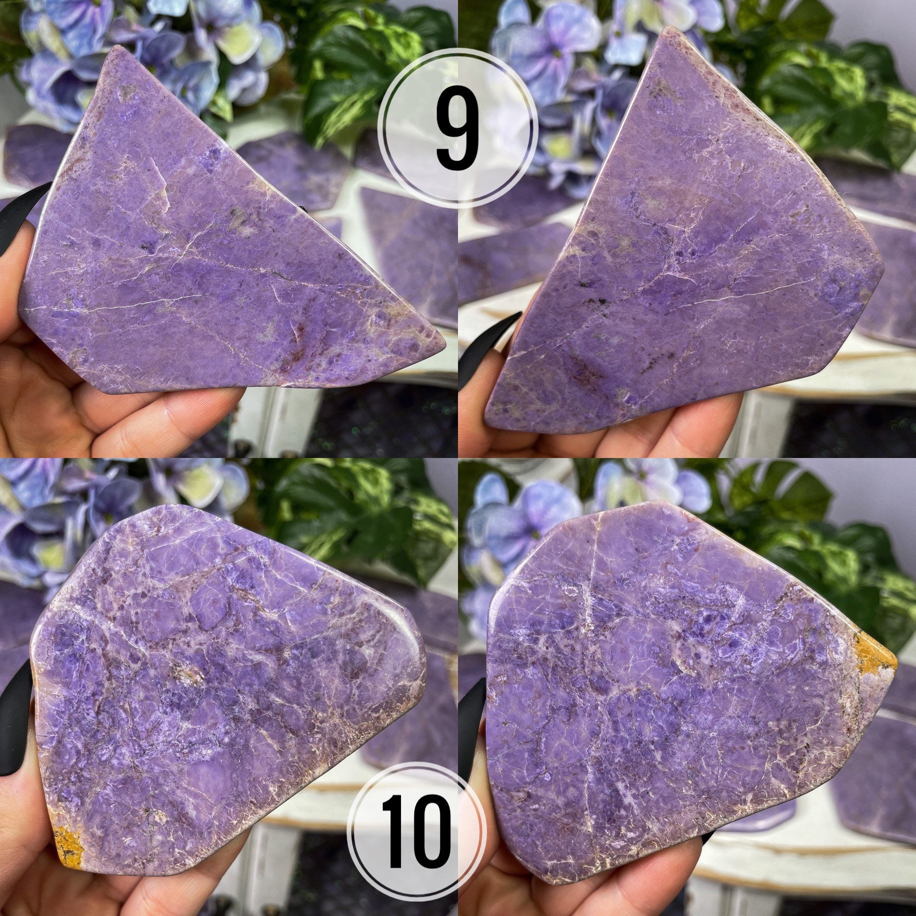 You Choose Rare Purple Jade Slabs
