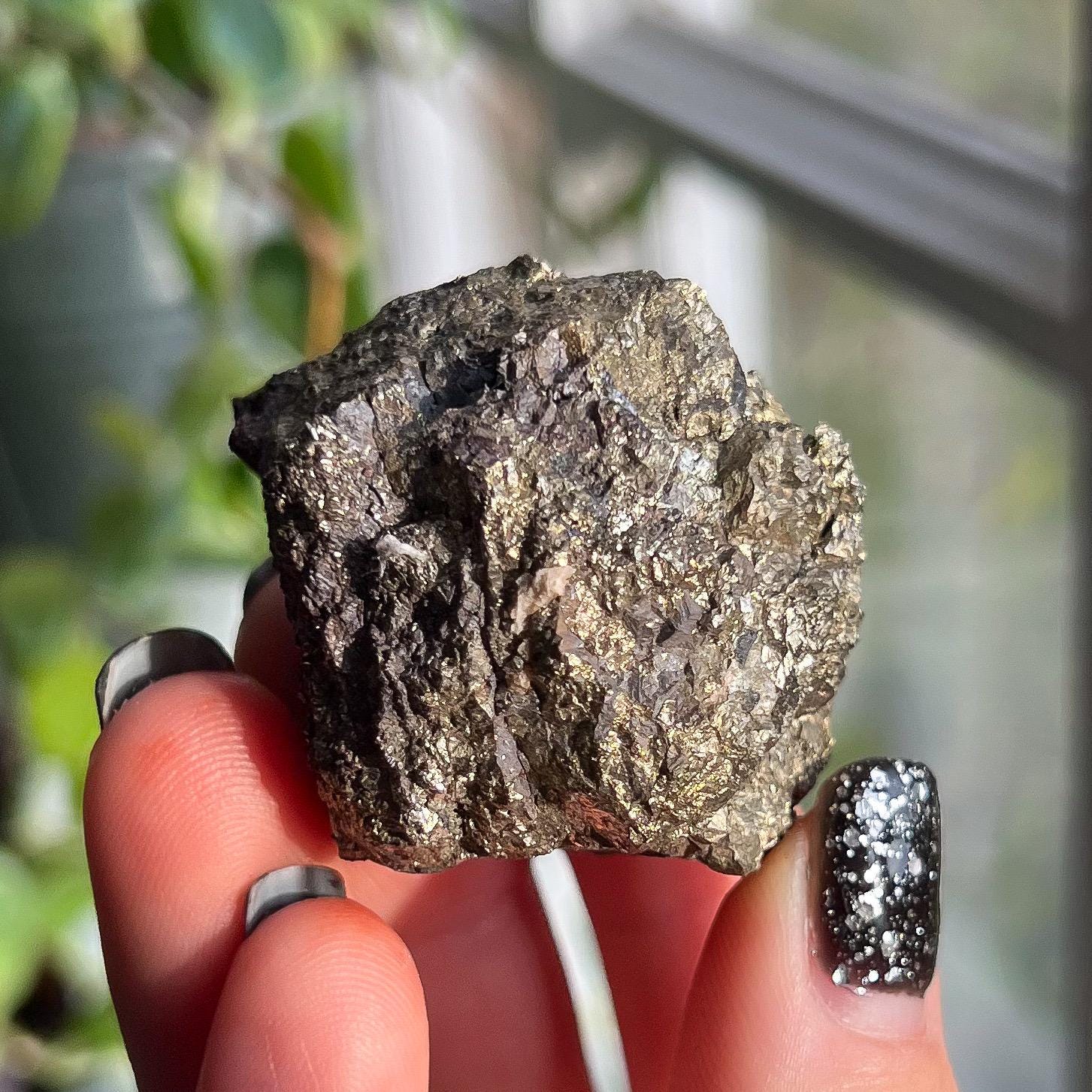 黄鉄鉱の塊、未加工の鉱物標本、黄金色の結晶岩、地質学ギフト - Etsy 日本