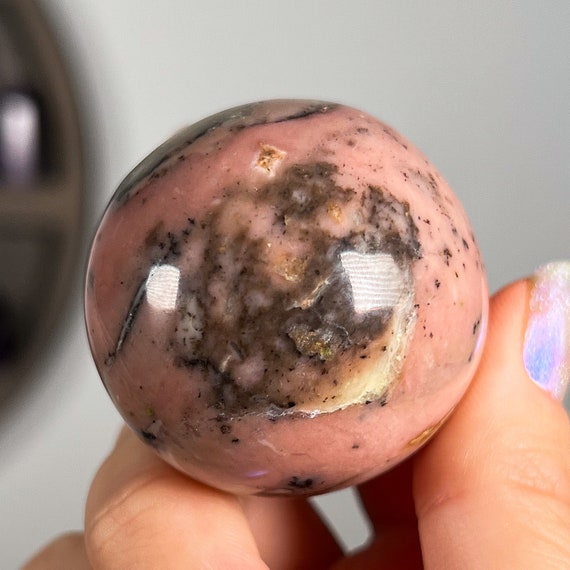 Pink Opal Stone Sphere