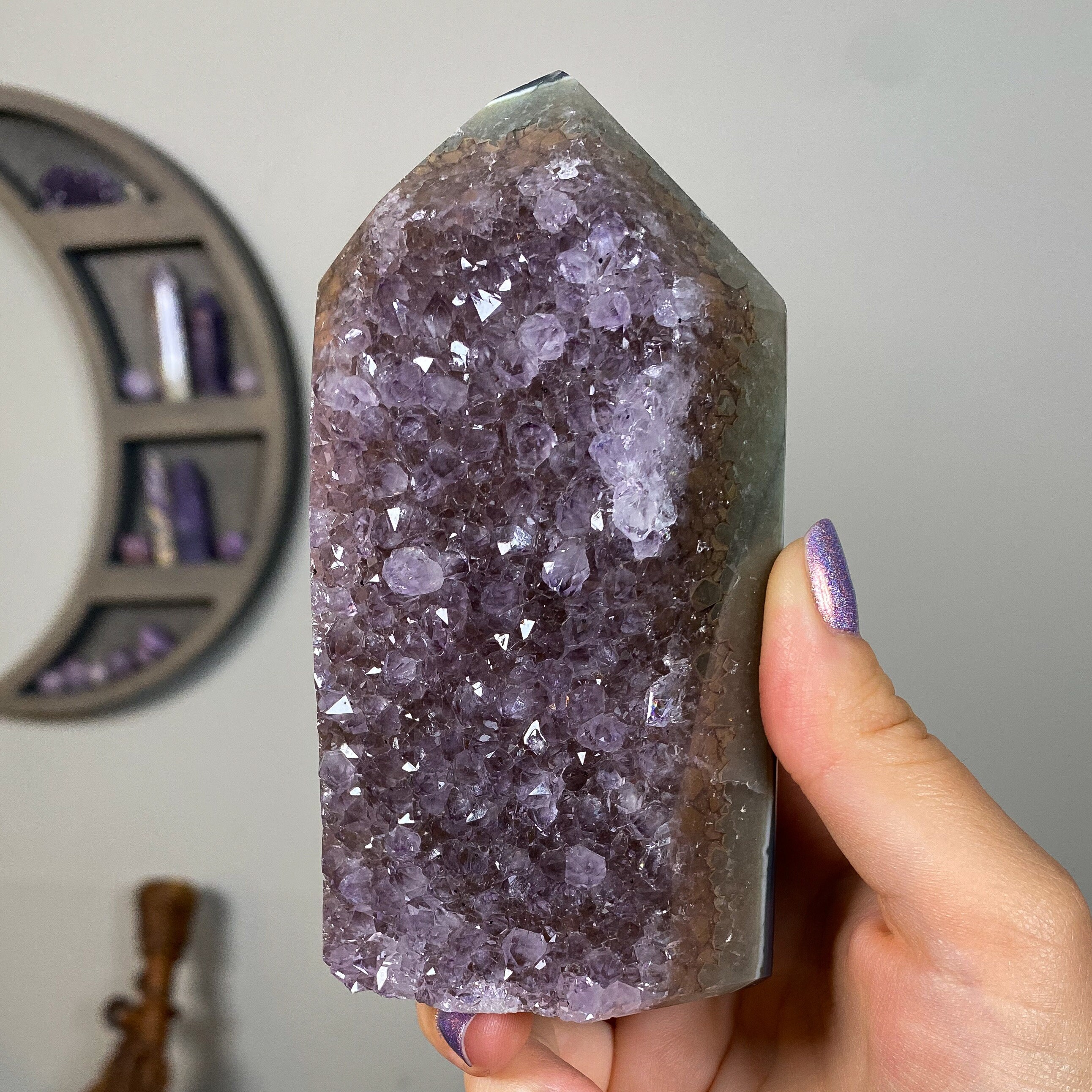Amethyst Cluster Tower