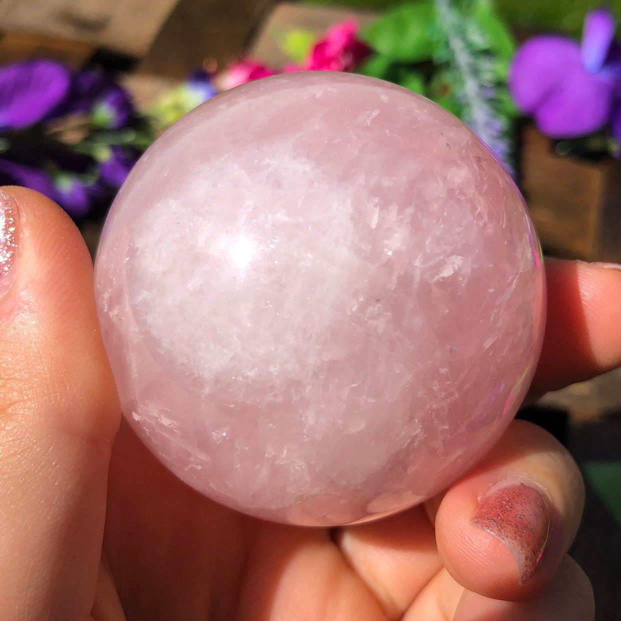Rose Quartz Sphere
