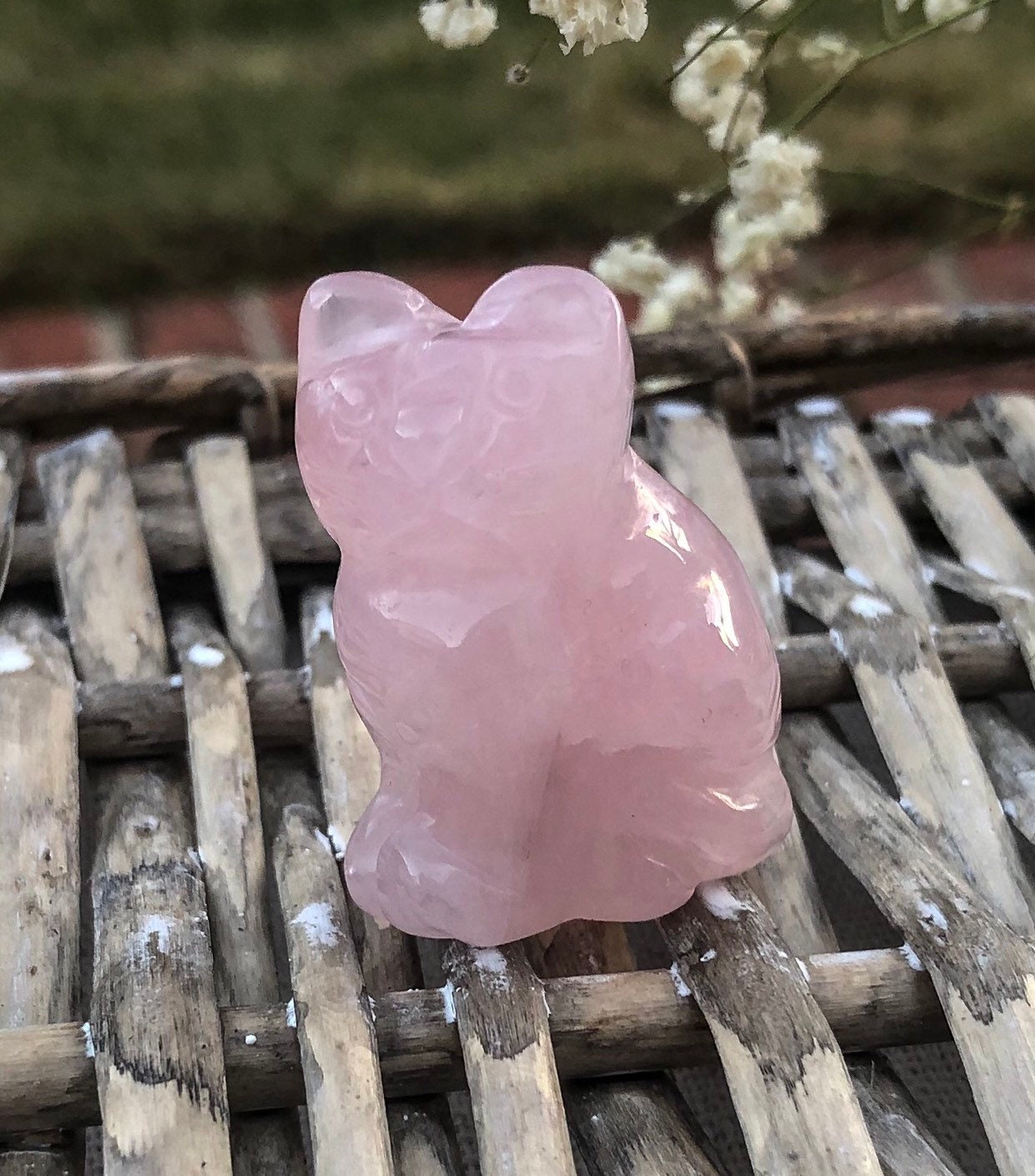 Rose Quartz Cat