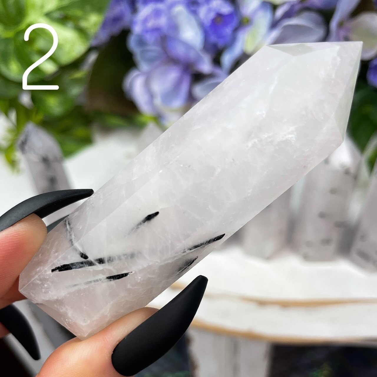 You Choose Tourmalated Quartz Towers, Protection