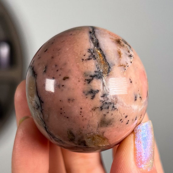 Pink Opal Stone Sphere