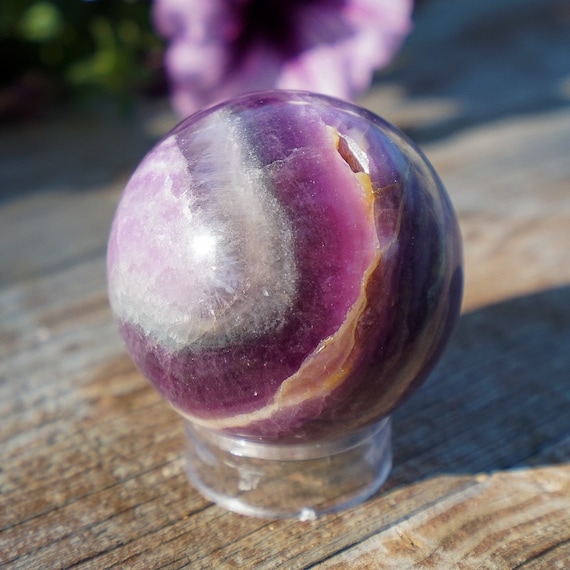 Silky Fluorite Sphere