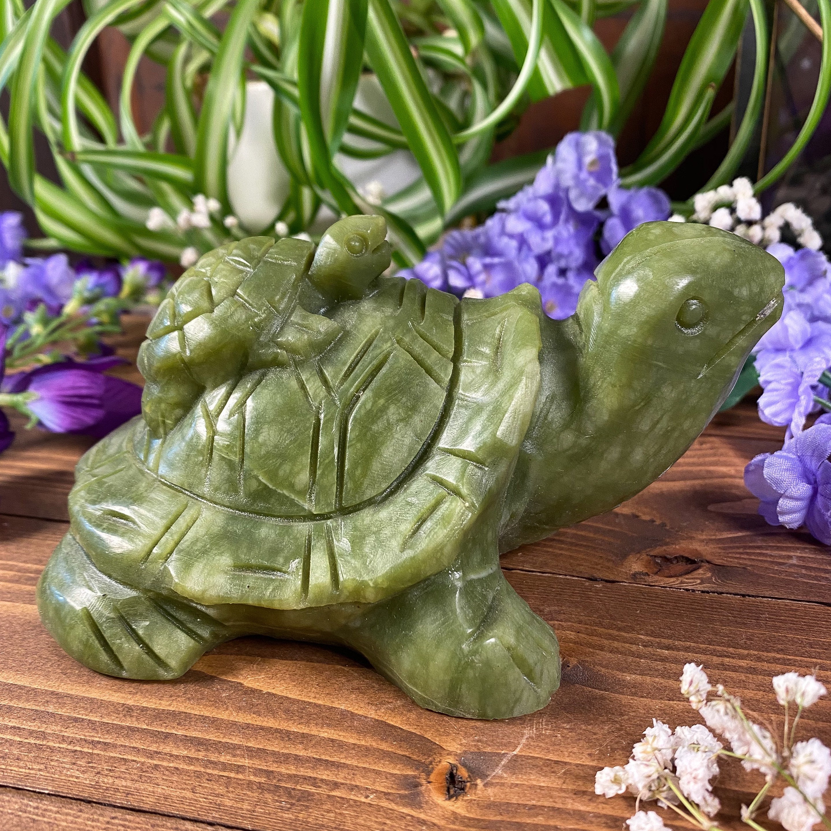 jade turtle figurine