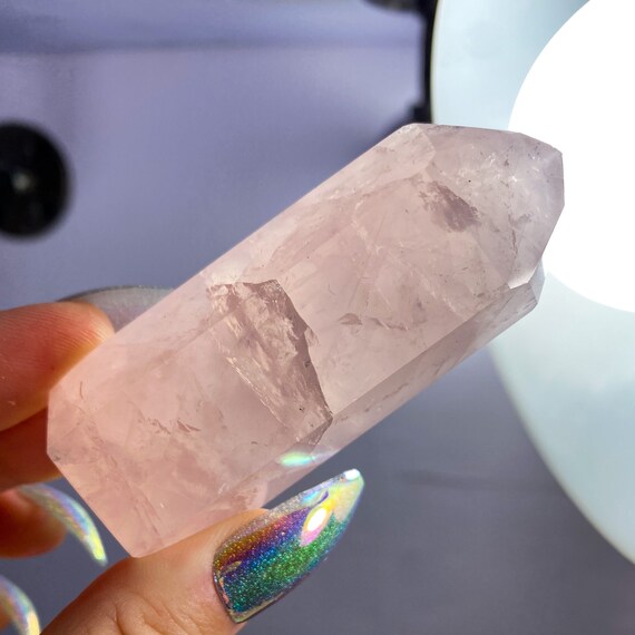 You Choose Brazilian Rose Quartz Towers