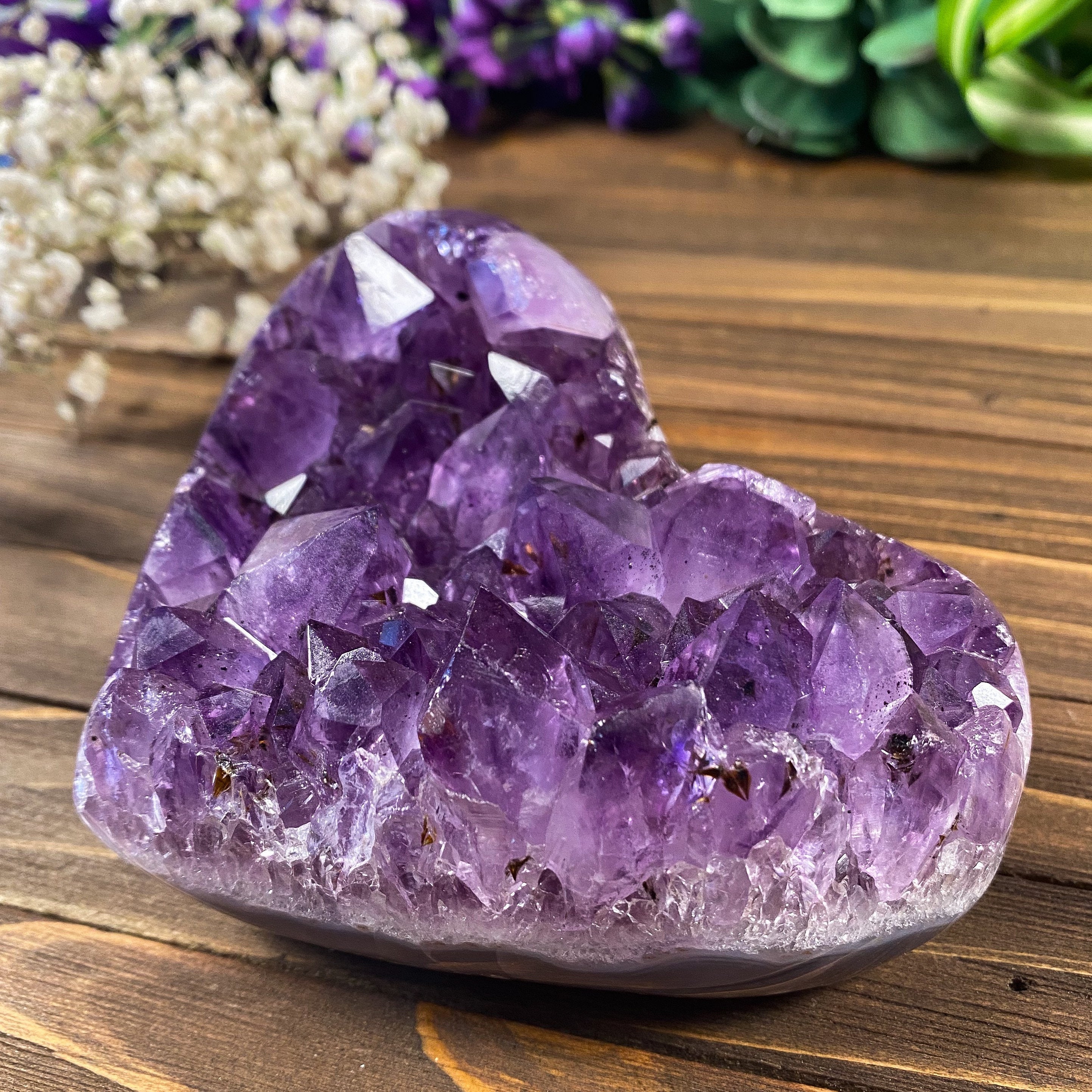 large amethyst rocks