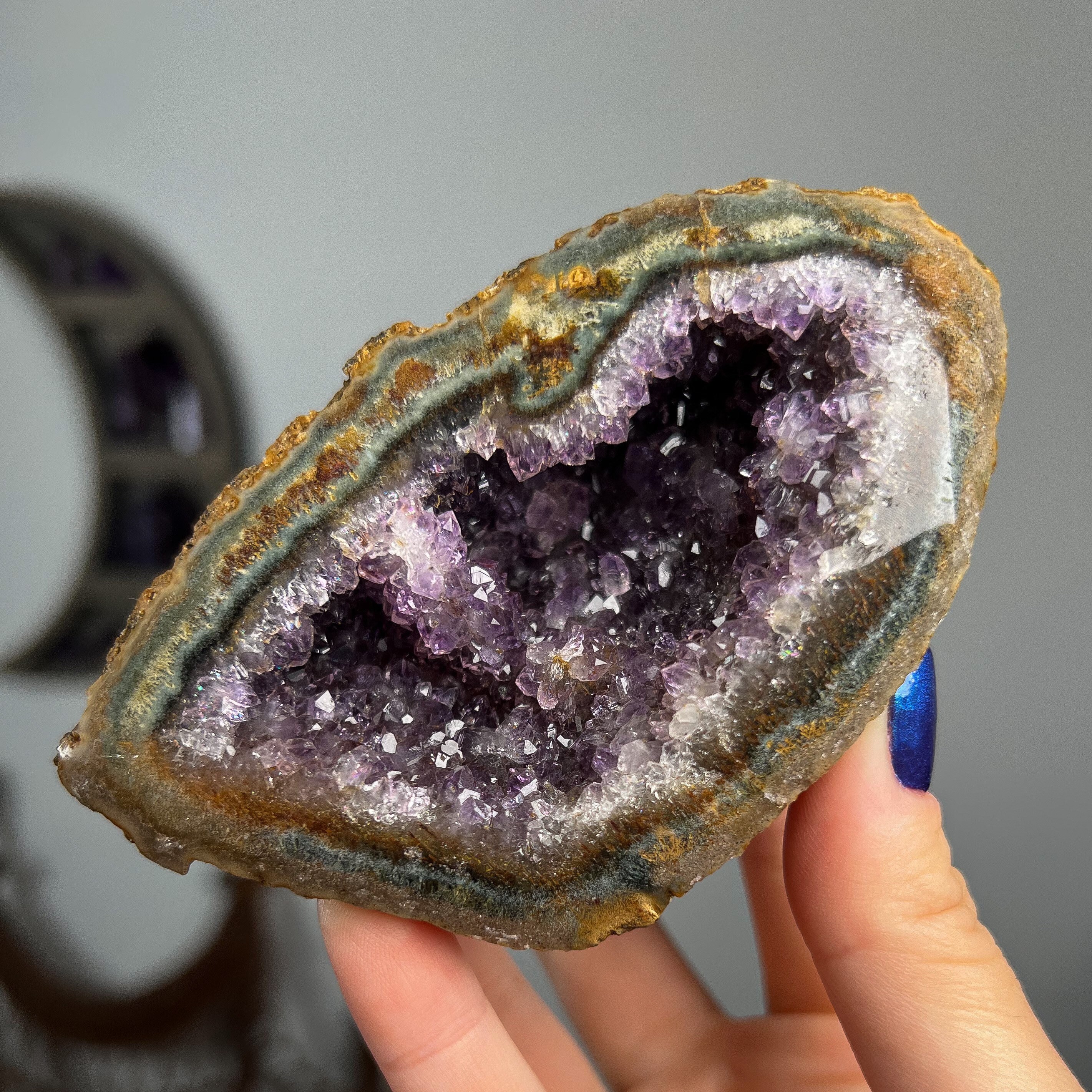 Teal amethyst clearance