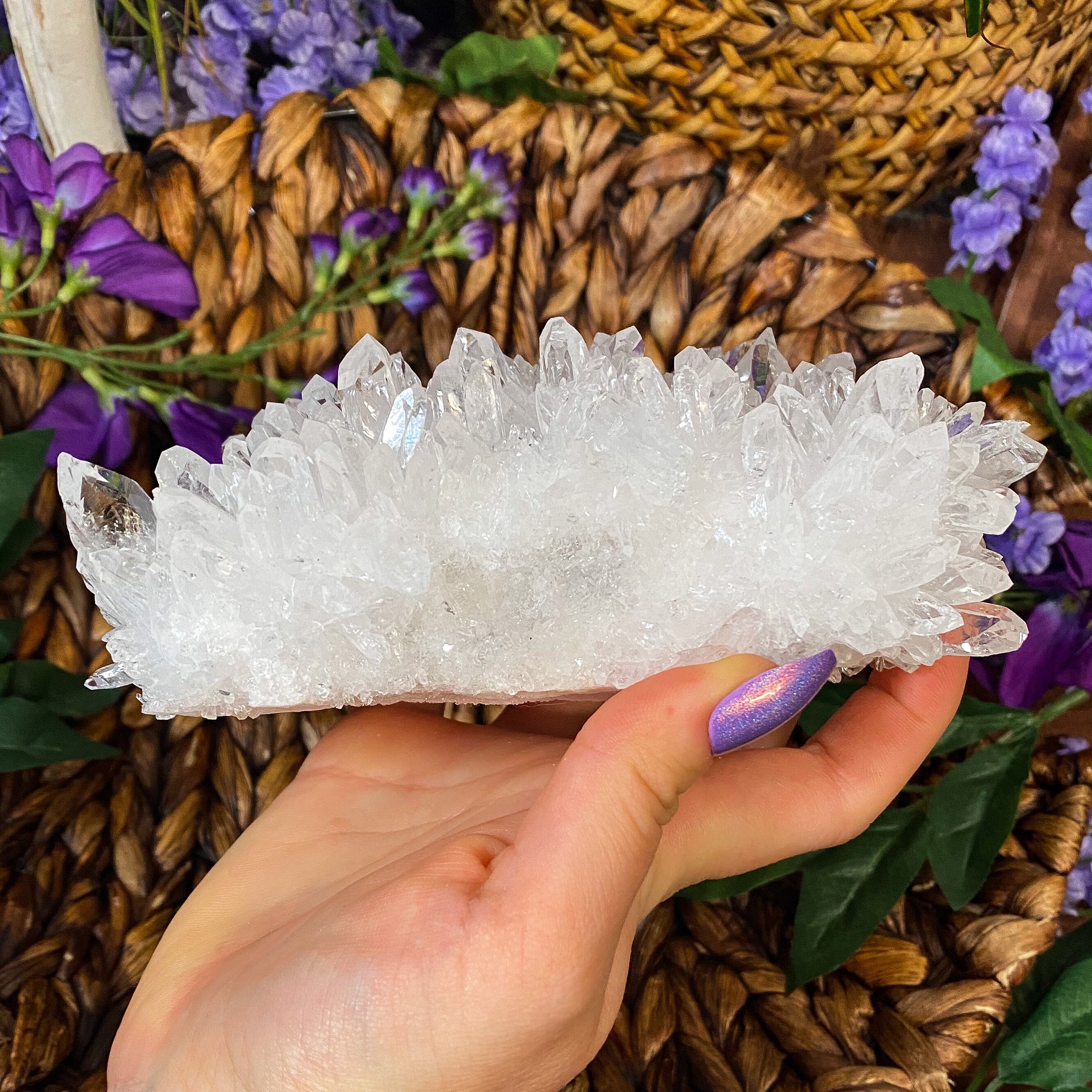 Large Quartz Crystal Cluster