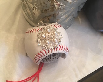 Custom Baseball Bling Bracelets