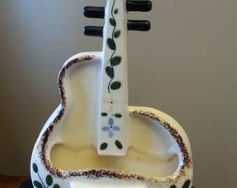 Japanese Wall Pocket, Cello with floral design