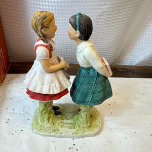 Norman Rockwell Figurine "Missing Tooth" Saturday Evening Post Cover Painting