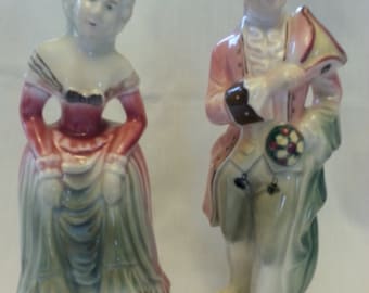 Ensemble de 2 figurines Morirame fabriquées au Japon occupé