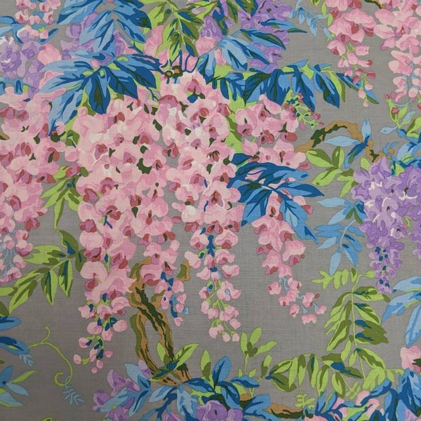 Wisteria Grey - August 2020 - Kaffe Fassett Collective - Beautiful Quilt Fabric  from the bolt