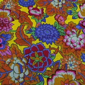 Cloisonne Orange by Philip Jacobs for the Kaffe Fassett Collective  - High Quality Quilting Cotton from the bolt