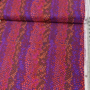 Pebble Mosaic PRUNE for the Kaffe Fassett Collective for February 2021-  Beautiful Quilt Fabric  from the bolt
