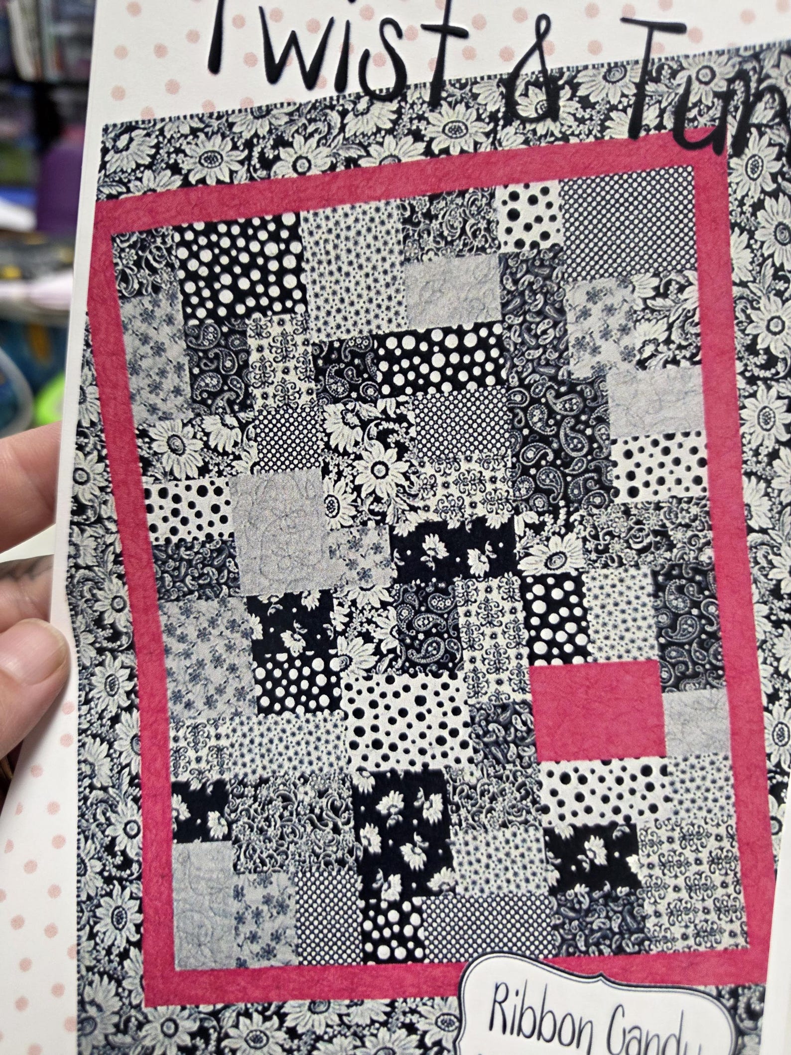 Twist & Turn Quilt Pattern by Ribbon Candy Quilt Company - Etsy