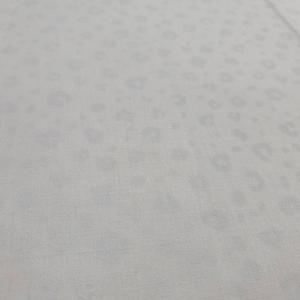 White on White Leopard Spots - High Quality Quilt Cotton from the bolt