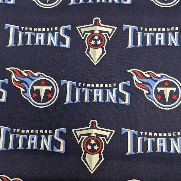10 Patches Tennessee Titans NFL - Taille 10 X 7,5 Cm, à Coudre/repasser (Thaïlande)