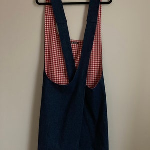 XL, XXL, heavy denim, Grilling, BBQ apron, work apron, men&#39;s/women&#39;s apron, durable, garden or woodworking