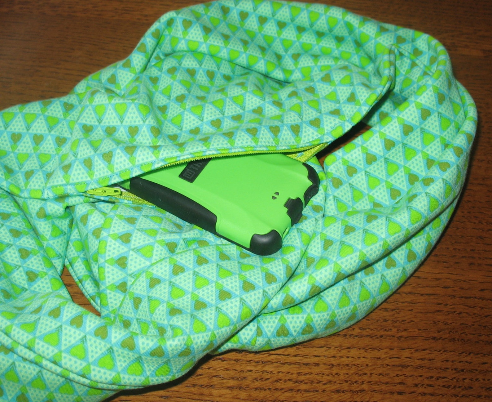 Infinity Pocket Scarf Travel Scarf Secret Pocket Scarf Etsy