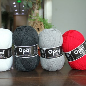 1*100g Opal sock yarn 4ply wool yarn quality knitting wool for jumpers and socks