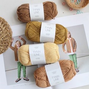 1*50g ball Sandnes Garn Tynn Line Yarn  Handknitting Yarn linen  yarn cotton yarn blended yarn