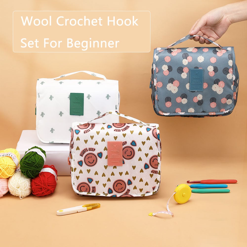 Crochet Hook Set Includes 12 Plastic Hooks. Beginner Hooks, Knitting  Needles, Crocheting, Yarn, Starter Crochet Hooks, Gift for Crocheter 