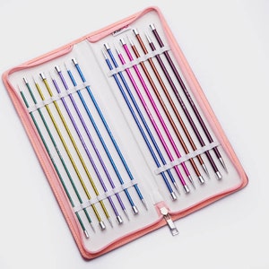 Knitpro Zing Single Pointed Needle Set Available in Three 3 Size(25 cm 30cm 35 cm)