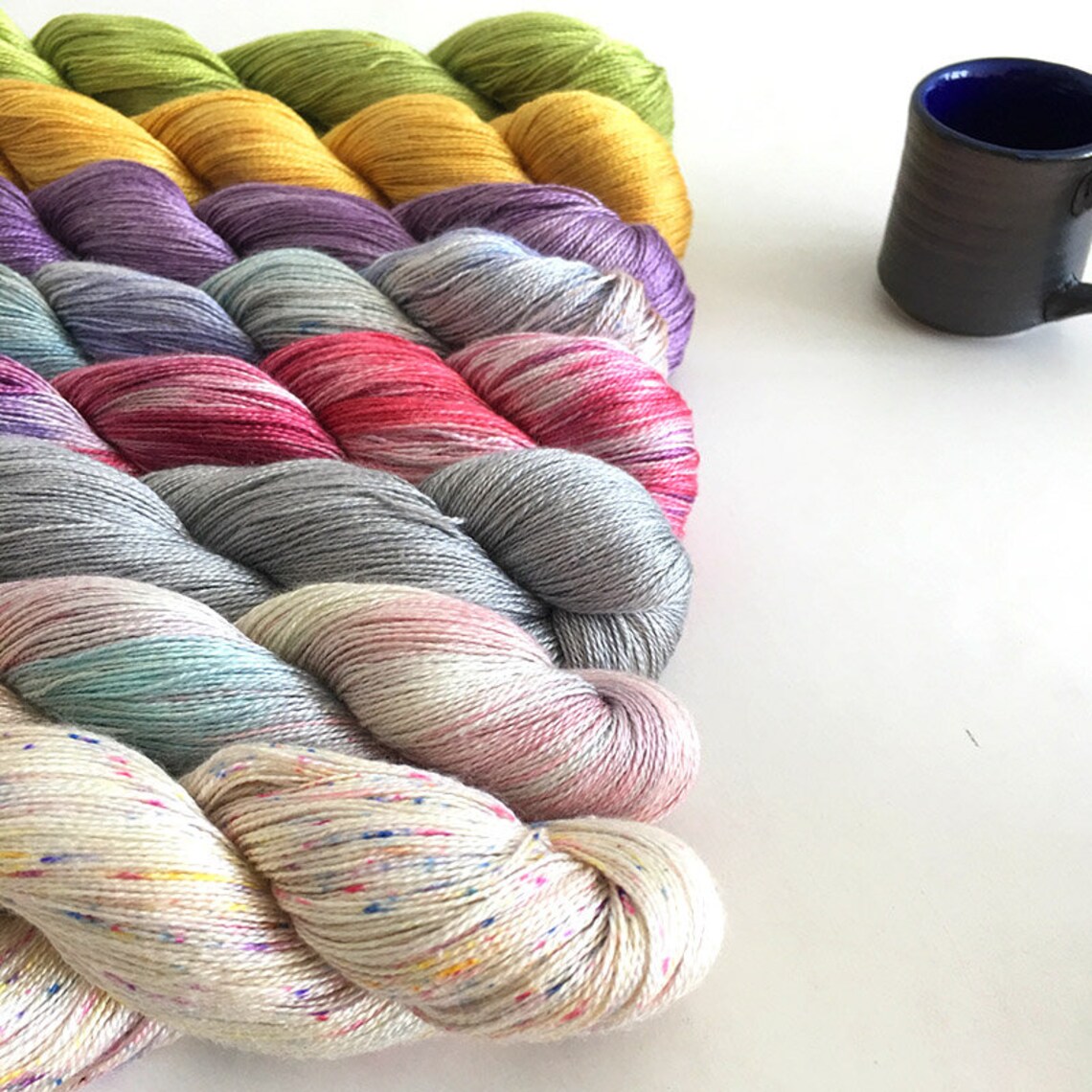 Lotus Yarns Handpainted 100 Silk Yarn Handknitting Yarn Etsy