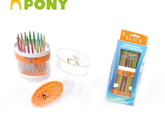 Size 4.50 mm Pony Metal Circular Knitting Pins/ Knitting Needles 100 cm long Size 4.50 mm Pony Metal Circular Knitting Pins/ Knitting Needles 100 cm long