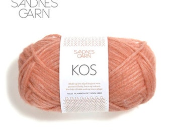 1*50g Ball Sandnes Garn KOS Yarns Alpaca Yarn Handknitting wool Yarn for knitting and Crochet