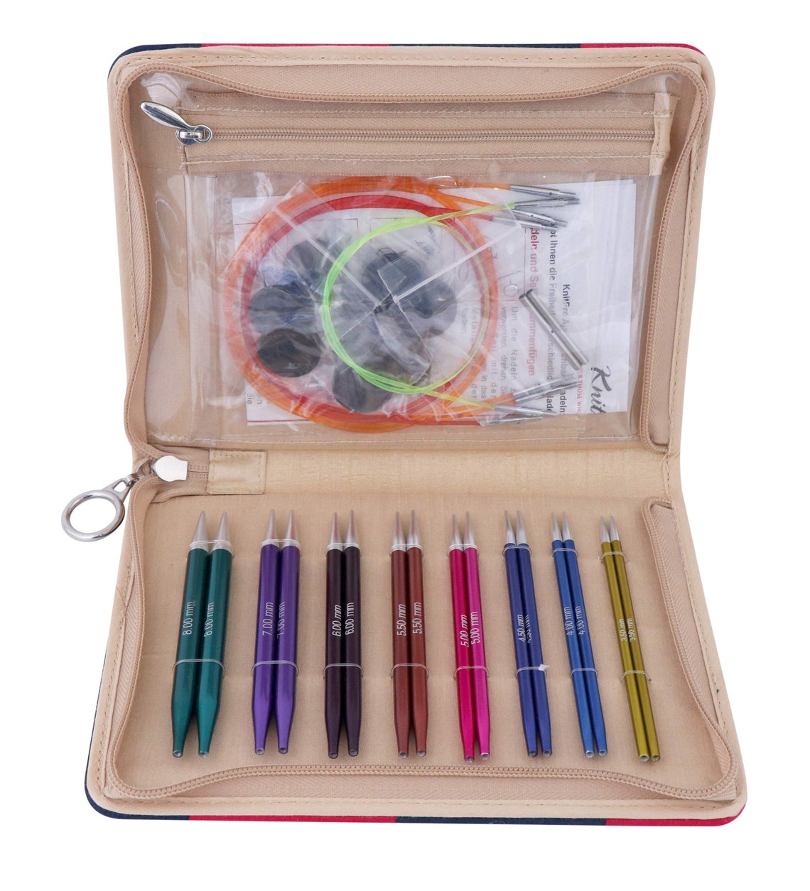 Knitpro Zing Interchangeable Circular Knitting Needles Set of Etsy