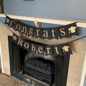 Congratulations Banner, Graduation Banner, Graduation decorations 2025, Class of 2025 party decorations, congrats grad banner, 2025 grad