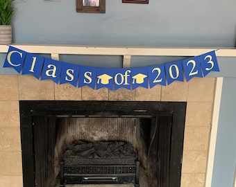 Class of 2026 Banner, Graduation Banner, 2026 Graduation Party Decorations, Grad Party Decor, Congratulations banner, Congrats Grad Sign
