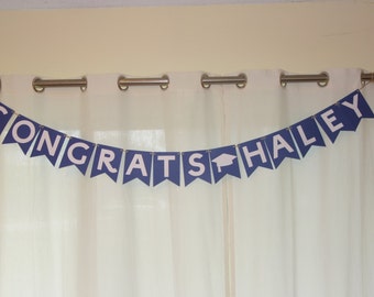 Congratulations Banner, Class of 2023 Banner, Graduation Banner, Congrats Banner, graduation banner, graduation party decor 2023