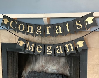 Pancarta de felicitaciones, pancarta de graduación de 2026, decoraciones para la fiesta de graduación de 2026, decoraciones para la fiesta de la clase de 2026, pancarta de felicitaciones para graduados