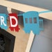 All Aboard Train Banner Train Birthday Banner Train - Etsy