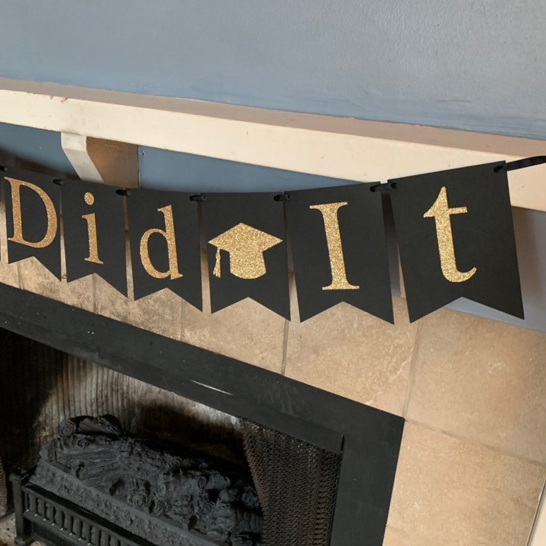 You did It banner Class of 2021 Banner Graduation Banner  