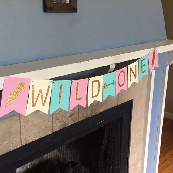 Wild One Banner Wild One Birthday Wild One First Birthday | Etsy