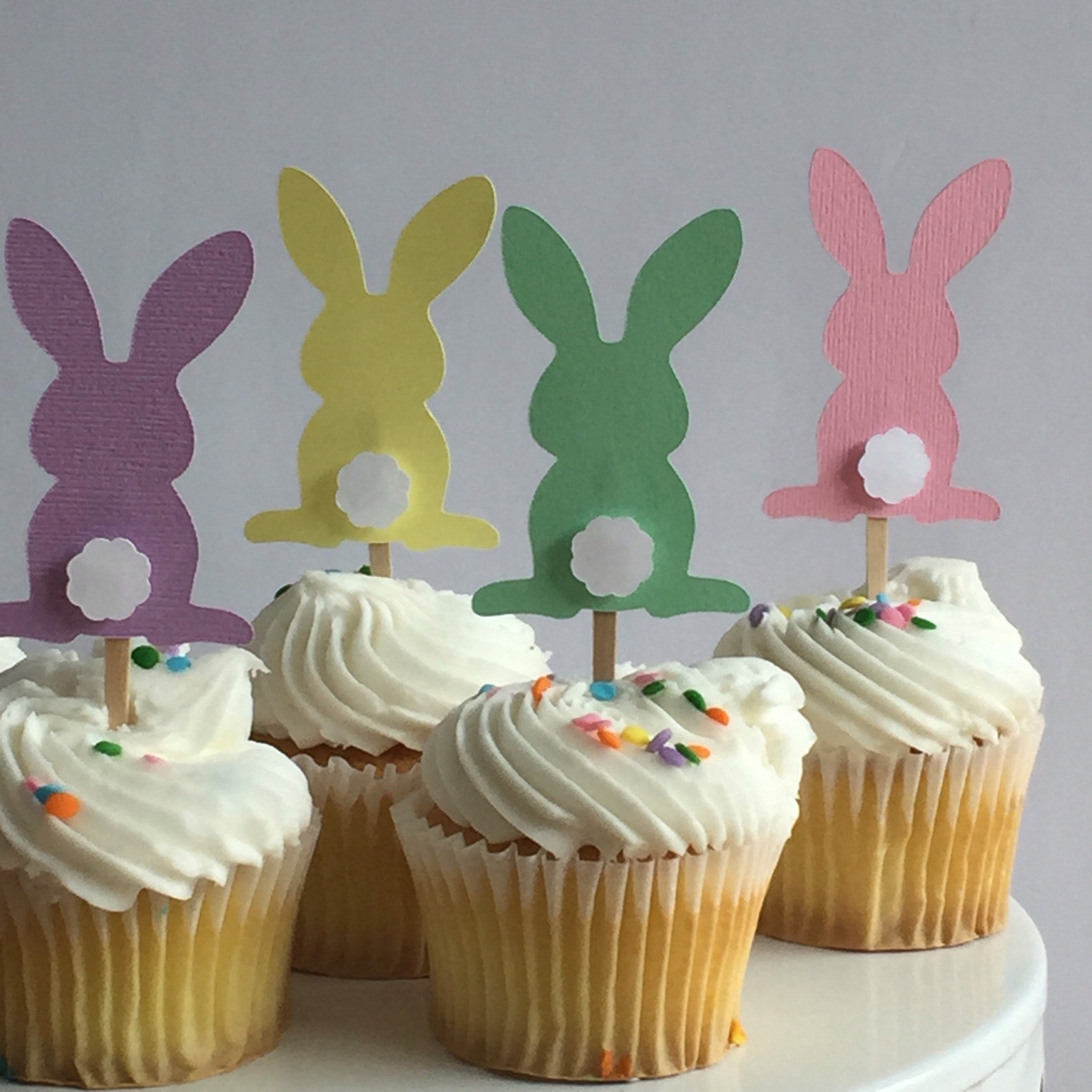 Bunny Cupcake Toppers Some Bunny Party Some Bunny First - Etsy