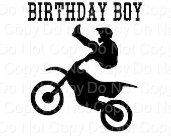 Birthday Boy Moto Digital Download |PNG|SVG|JPEG