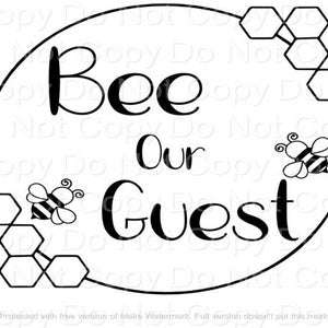 Bij onze gast digitale download |SVG|PNG|JPEG