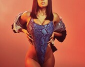 Thong Bikini One Piece Bikini ( Snake Baywatch )