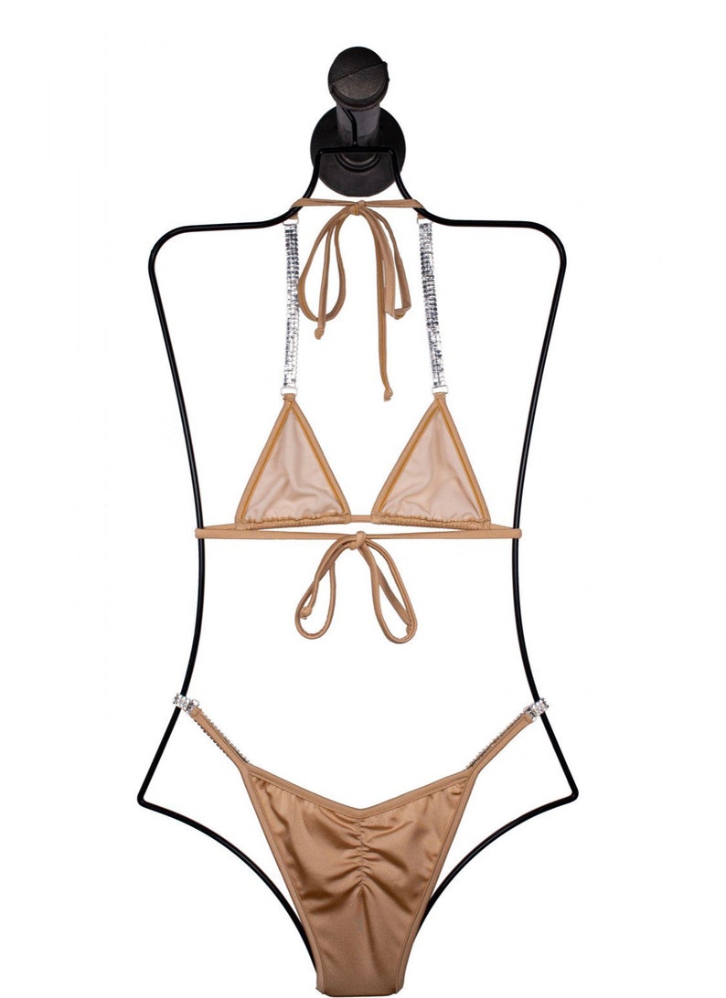 The Kylie Rhinestone Brazilian Bikini