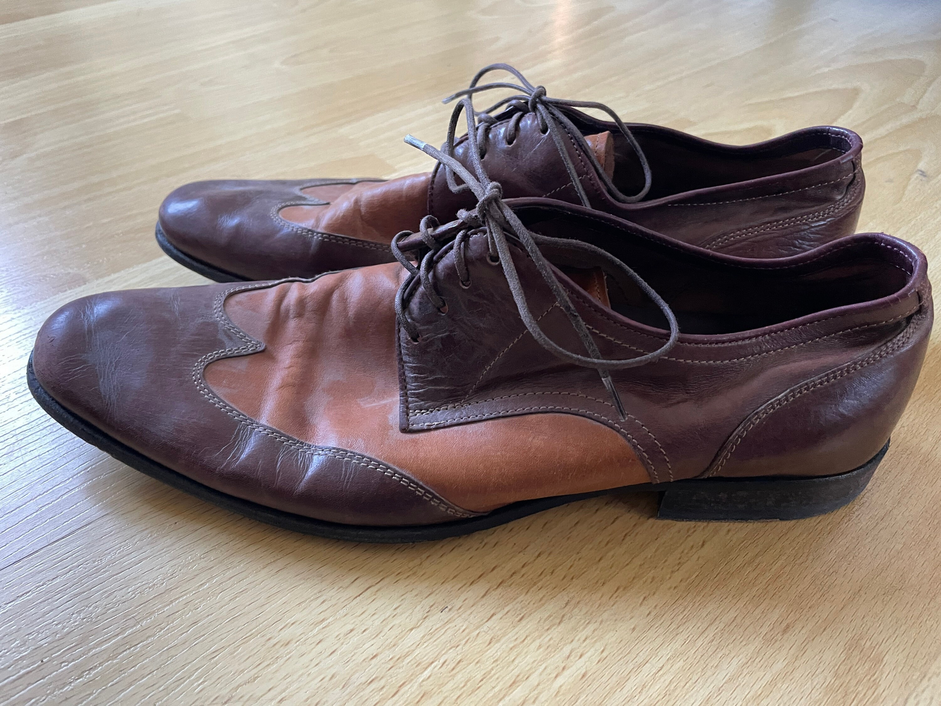 Hugo boss sale wingtip shoes