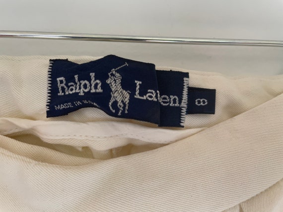 Vintage Ralph Lauren made in USA ultra high rise … - image 4