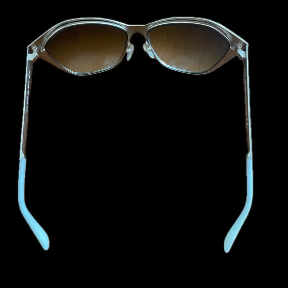 Tom Ford Lena Oversize Sunglasses White Metal Cateye Cat Eye  display picture 1