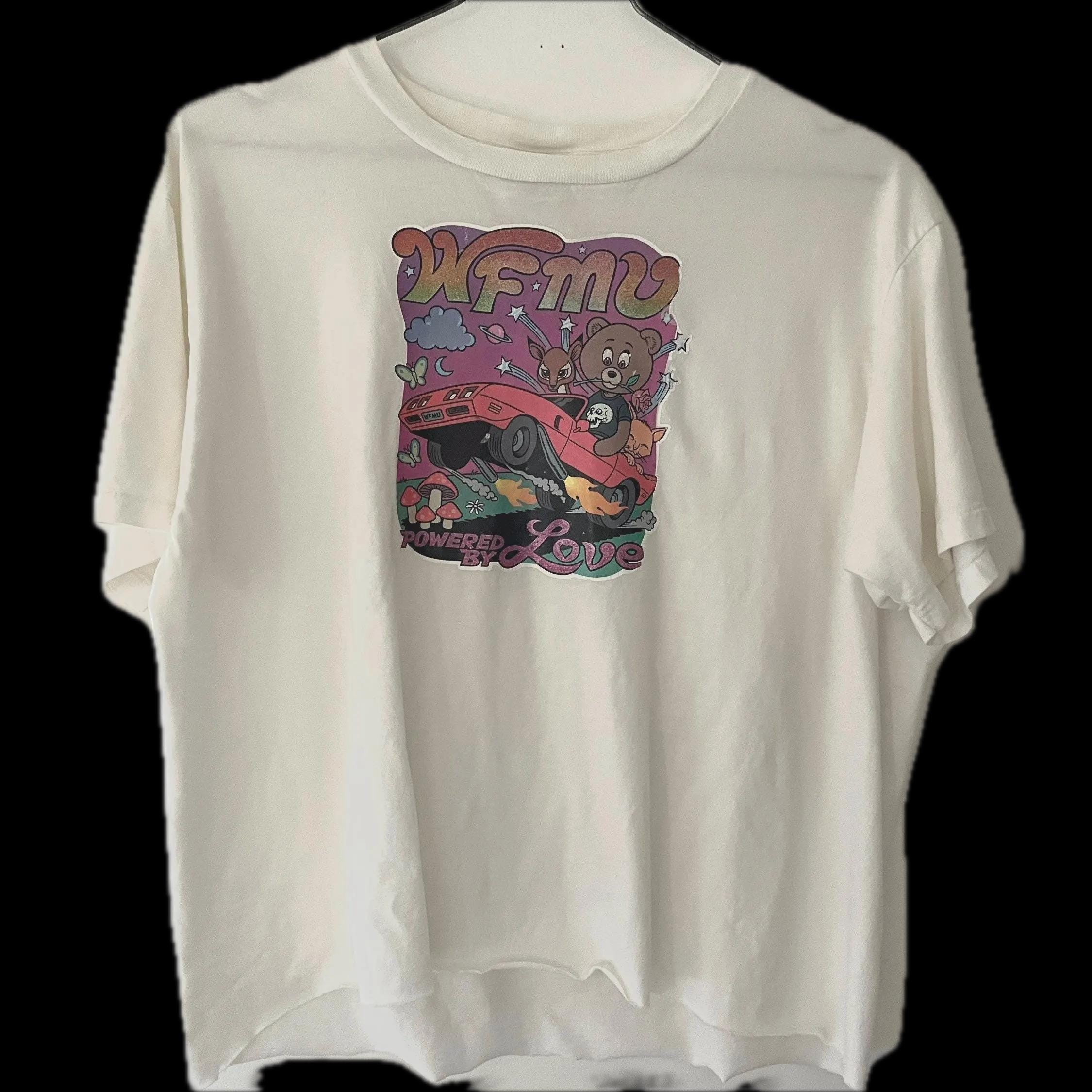 T-shirt Vintage AM 930 SMOKIN' OLDIES Années 80 - Radio Station - Taille L - Très Bon état
